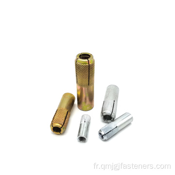 3pc FixBolt Metalframeanchor Type d&#39;ancre moulue à vis